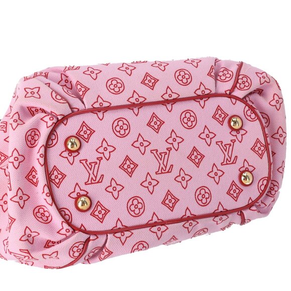 Louis Vuitton Cabas Ipanema PM Beach Line Tote Bag M95984 Rose Canvas - Picture 6 of 8